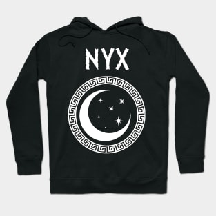 Nyx Greek Goddess of Night Symbol Hoodie